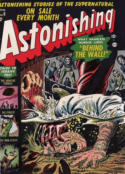 Cover for Astonishing (Marvel, 1951 series) #8