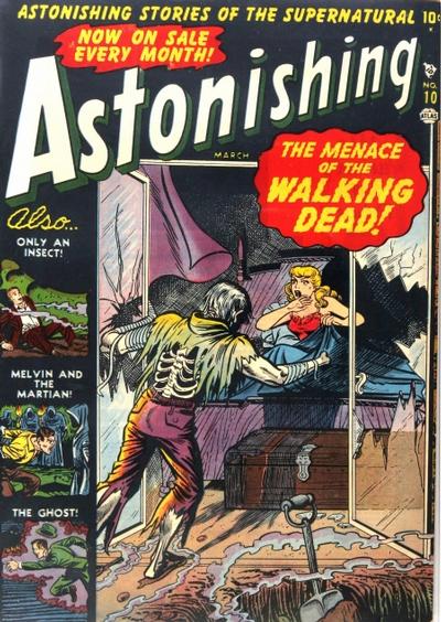 Cover for Astonishing (Marvel, 1951 series) #10