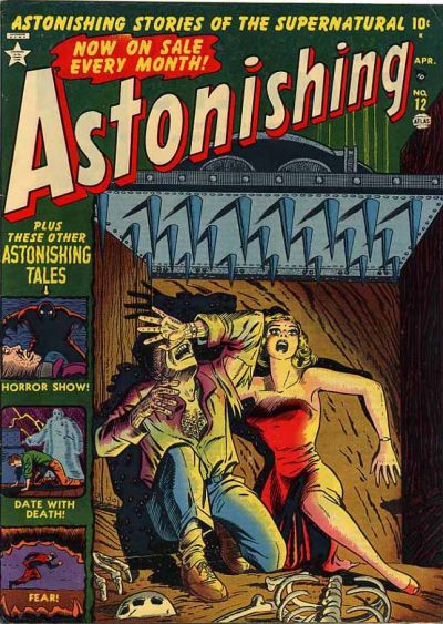 Cover for Astonishing (Marvel, 1951 series) #12
