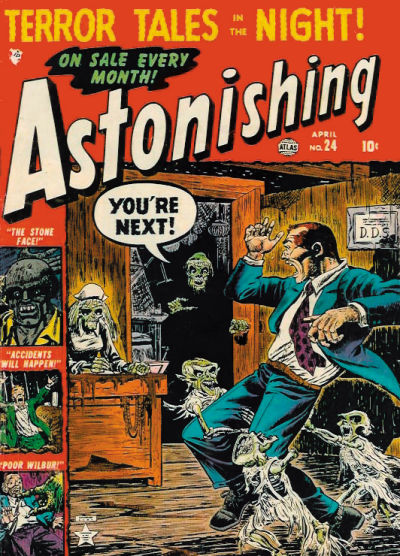 Cover for Astonishing (Marvel, 1951 series) #24