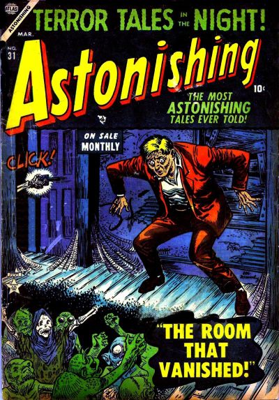 Cover for Astonishing (Marvel, 1951 series) #31
