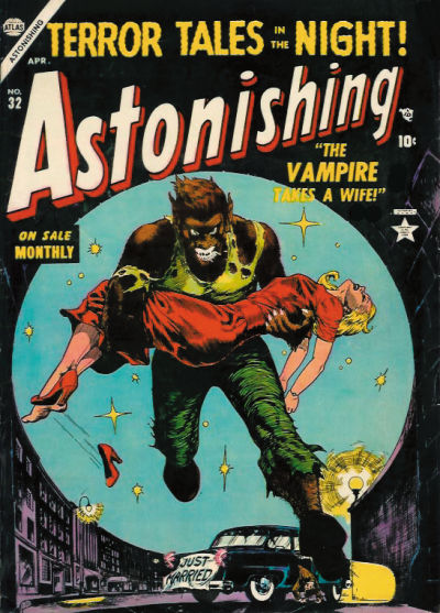 Cover for Astonishing (Marvel, 1951 series) #32