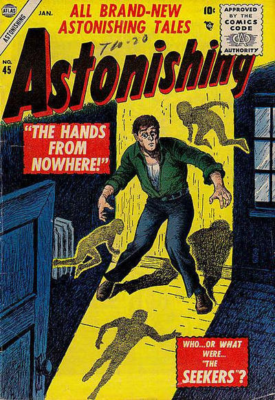 Cover for Astonishing (Marvel, 1951 series) #45
