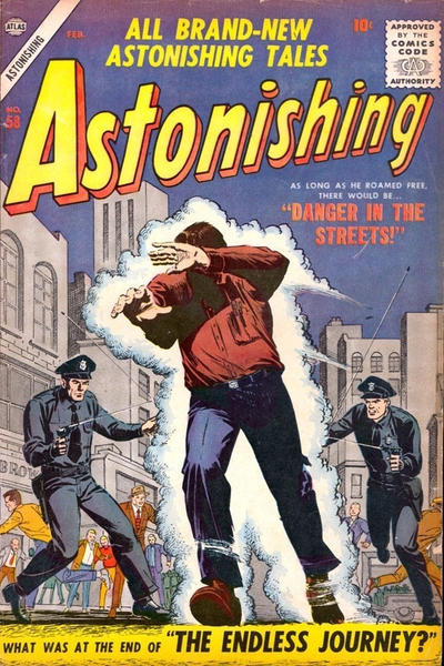 Cover for Astonishing (Marvel, 1951 series) #58