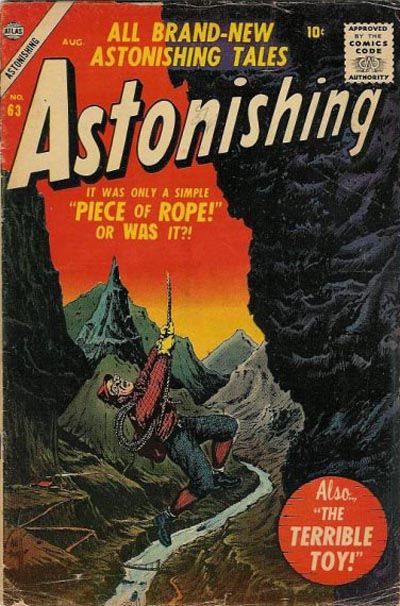 Cover for Astonishing (Marvel, 1951 series) #63