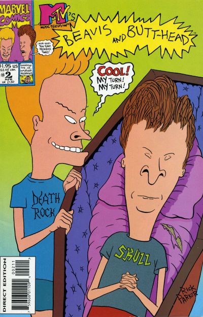 Cover for Beavis & Butt-Head (Marvel, 1994 series) #2