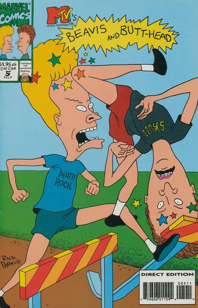 Cover for Beavis & Butt-Head (Marvel, 1994 series) #5
