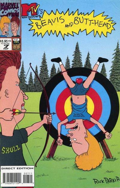 Cover for Beavis & Butt-Head (Marvel, 1994 series) #7