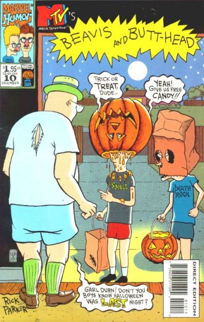 Cover for Beavis & Butt-Head (Marvel, 1994 series) #10