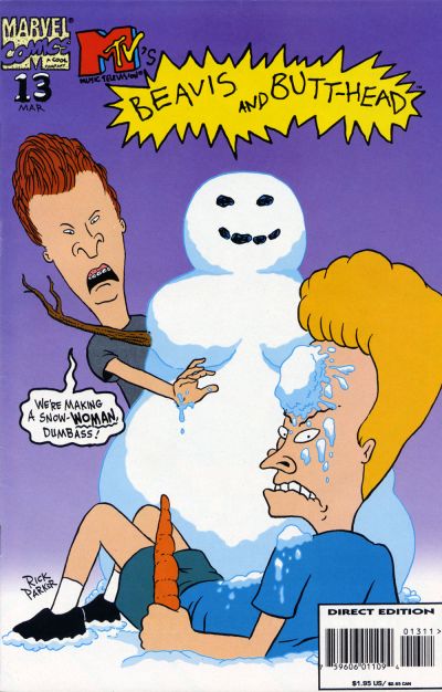 Cover for Beavis & Butt-Head (Marvel, 1994 series) #13
