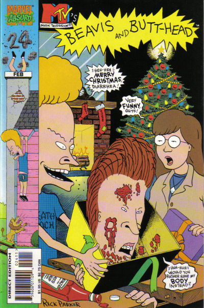 Cover for Beavis & Butt-Head (Marvel, 1994 series) #24