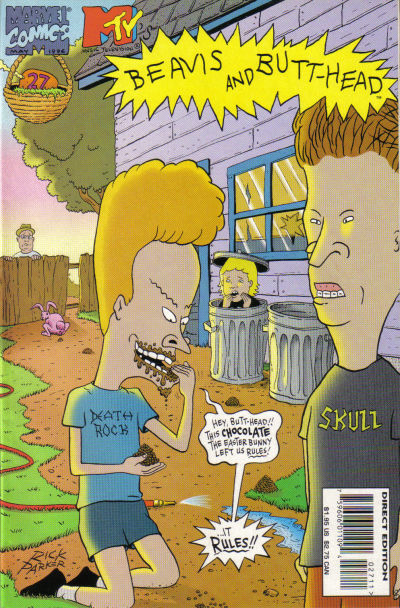 Cover for Beavis & Butt-Head (Marvel, 1994 series) #27