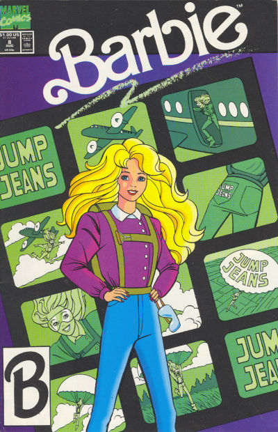 Cover for Barbie (Marvel, 1991 series) #8