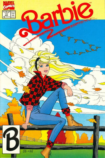 Cover for Barbie (Marvel, 1991 series) #11 [Direct]