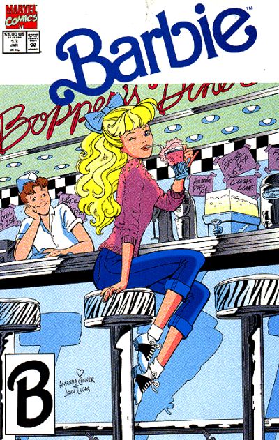 Cover for Barbie (Marvel, 1991 series) #13 [Direct]