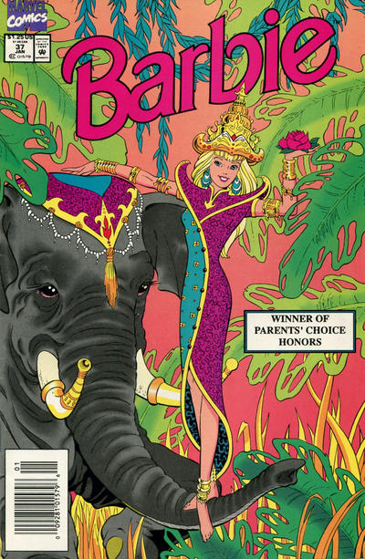 Cover for Barbie (Marvel, 1991 series) #37