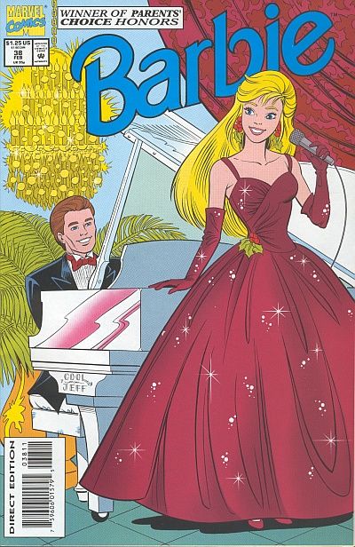 Cover for Barbie (Marvel, 1991 series) #38 [Direct Edition]