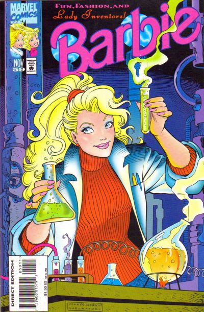 Cover for Barbie (Marvel, 1991 series) #59