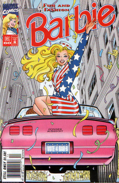 Cover for Barbie (Marvel, 1991 series) #60