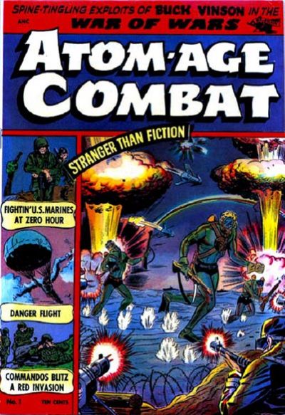Cover for Atom-Age Combat (St. John, 1952 series) #1