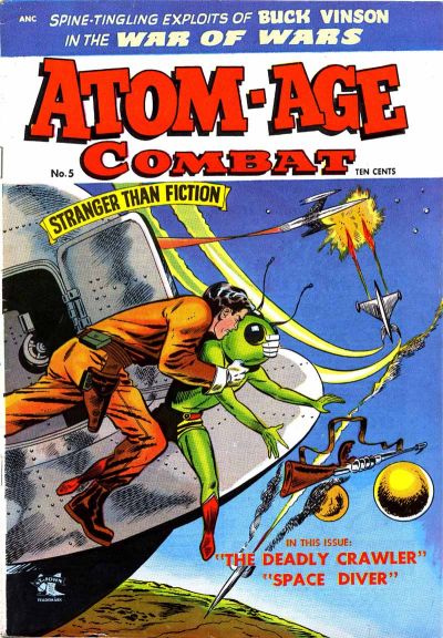 Cover for Atom-Age Combat (St. John, 1952 series) #5