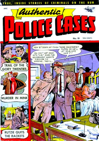Cover for Authentic Police Cases (St. John, 1948 series) #18