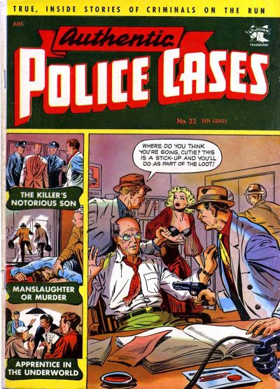 Cover for Authentic Police Cases (St. John, 1948 series) #22