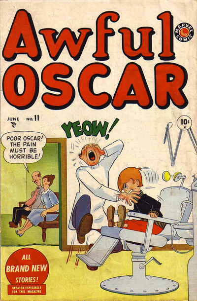 Cover for Awful Oscar (Marvel, 1949 series) #11