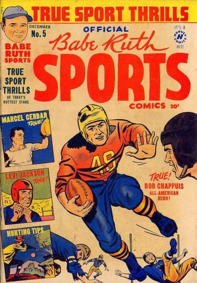 Cover for Babe Ruth Sports Comics (Harvey, 1949 series) #5