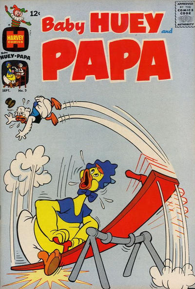 Cover for Baby Huey and Papa (Harvey, 1962 series) #3