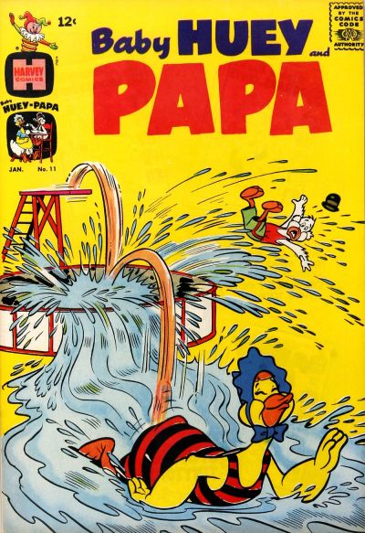 Cover for Baby Huey and Papa (Harvey, 1962 series) #11