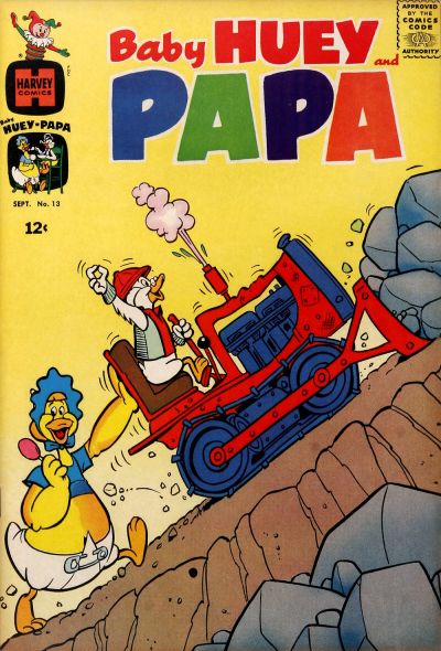 Cover for Baby Huey and Papa (Harvey, 1962 series) #13