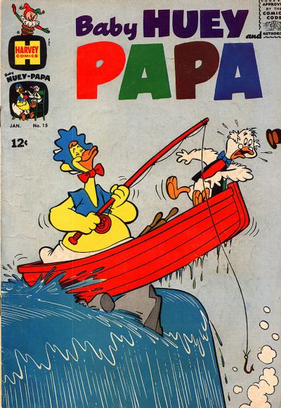 Cover for Baby Huey and Papa (Harvey, 1962 series) #15
