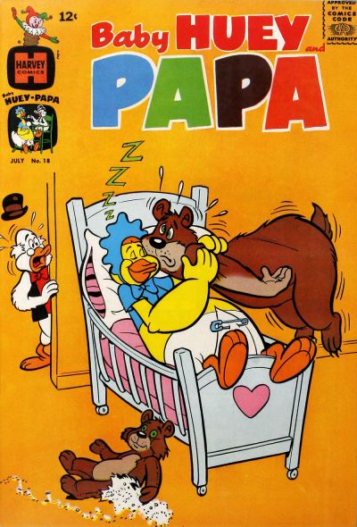 Cover for Baby Huey and Papa (Harvey, 1962 series) #18