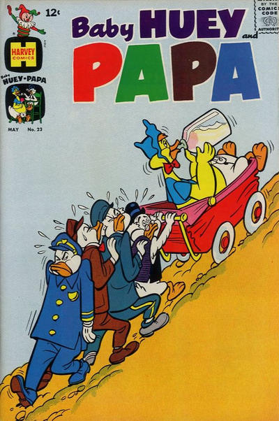 Cover for Baby Huey and Papa (Harvey, 1962 series) #23