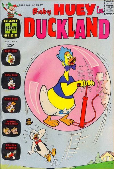 Cover for Baby Huey Duckland (Harvey, 1962 series) #5