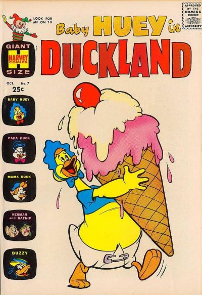 Cover for Baby Huey Duckland (Harvey, 1962 series) #7