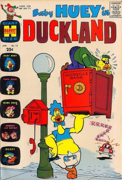 Cover for Baby Huey Duckland (Harvey, 1962 series) #12