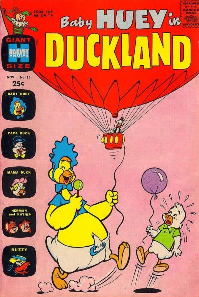 Cover for Baby Huey Duckland (Harvey, 1962 series) #15
