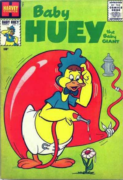 Cover for Baby Huey, the Baby Giant (Harvey, 1956 series) #4