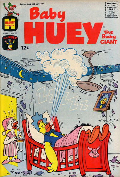 Cover for Baby Huey, the Baby Giant (Harvey, 1956 series) #52