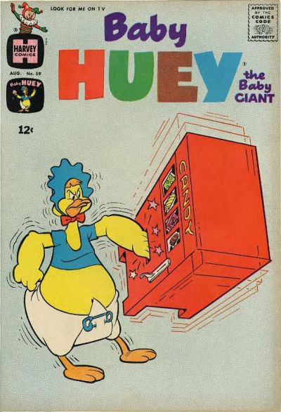 Cover for Baby Huey, the Baby Giant (Harvey, 1956 series) #59