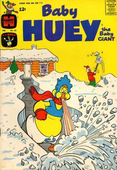 Cover for Baby Huey, the Baby Giant (Harvey, 1956 series) #62