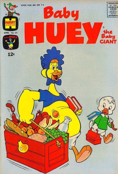 Cover for Baby Huey, the Baby Giant (Harvey, 1956 series) #63
