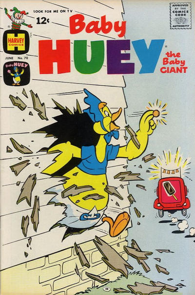 Cover for Baby Huey, the Baby Giant (Harvey, 1956 series) #70