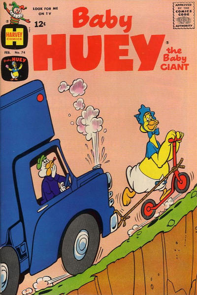 Cover for Baby Huey, the Baby Giant (Harvey, 1956 series) #74