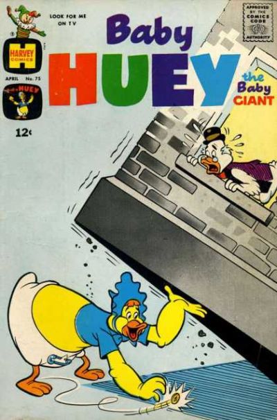 Cover for Baby Huey, the Baby Giant (Harvey, 1956 series) #75