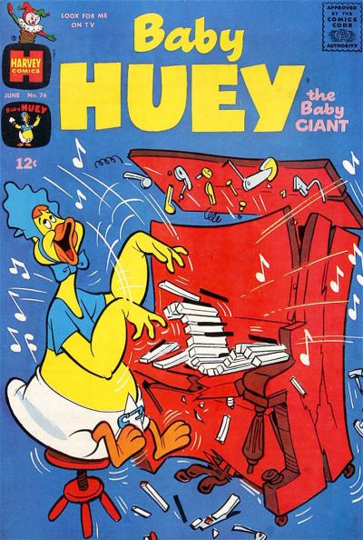 Cover for Baby Huey, the Baby Giant (Harvey, 1956 series) #76