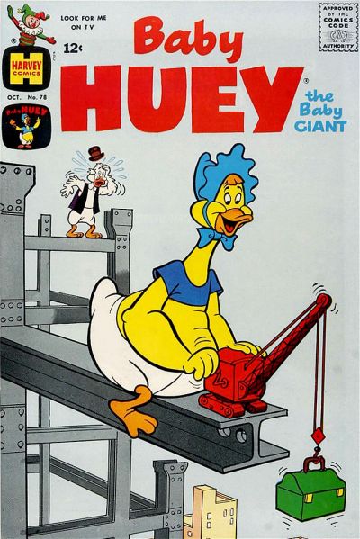 Cover for Baby Huey, the Baby Giant (Harvey, 1956 series) #78