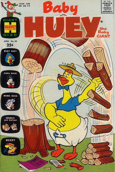 Cover for Baby Huey, the Baby Giant (Harvey, 1956 series) #82